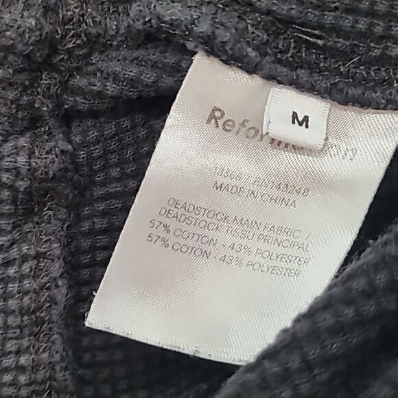 Reformation Berkeley Waffle Thermal Joggers Size Medium - Picture 8 of 8